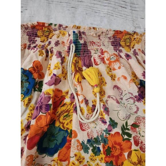 Anthropologie Boho Floral Shorts Size Large - Picture 3 of 4